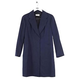 Dries Van Noten Blue Trench Coat Blue