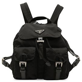 Prada Tessuto Rucksack Schwarz Schwarz