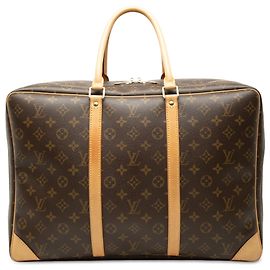 Borsa da viaggio Louis Vuitton Monogram Sirius 45 Marrone Marrone