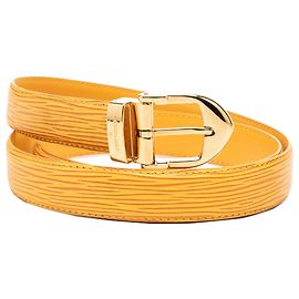 Cinturón Louis Vuitton Epi Amarillo Amarillo
