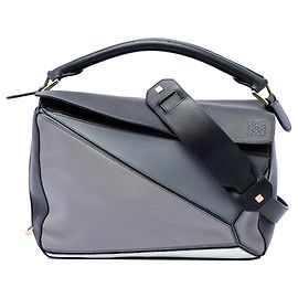 Bolso Puzzle LOEWE Medium de piel de ternera tricolor Gris Gris