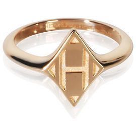 Anello H Gambade in oro rosa Hermès Altro