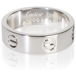 Cartier Love Ring aus Weißgold Andere