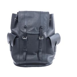 Louis Vuitton Christpher PM Epi Leather Backpack in Black M50159 Black