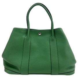 Hermès Sac à main HERMES Garden Party PM, Green Vert