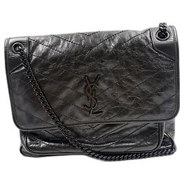 Borsa Yves Saint Laurent Niki Medium Nero