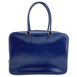 Hermès Borsa HERMES Plume 32 in Navy Blu navy