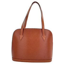 Sac cabas Louis Vuitton Lussac Marron