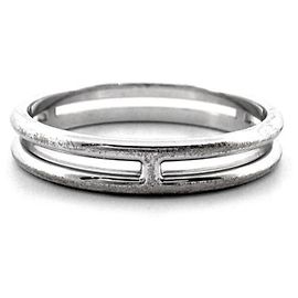 Hermès Hermes Ring aus 18K Weißgold Silber