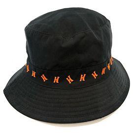 Hermès Hermes #58 Bob Logo H Noir Orange