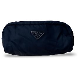 Prada Pouch Black Nylon Black