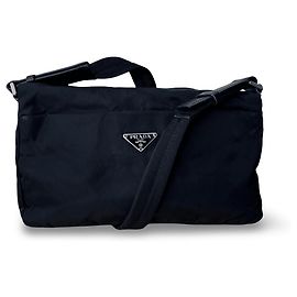 Prada Tessuto Crossbody Black