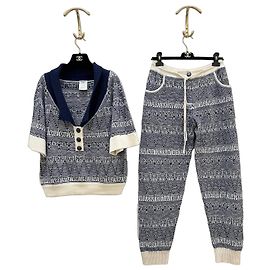 Ensemble en maille cachemire Chanel Sz.38 d'occasion Autre