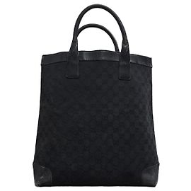 Borsa Tote Gucci GG Supreme Nera Nero
