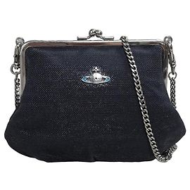 Sac Vivienne Westwood Granny Bleu Marine Bleu Marine