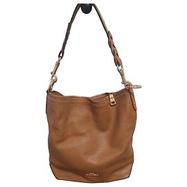 Borsa a tracolla Coach in pelle marrone Marrone