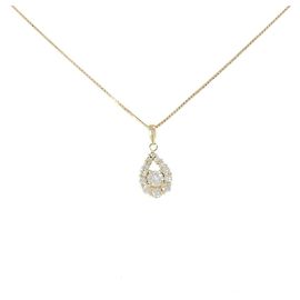 Autre Marque Collana di Diamanti Au750 D'oro