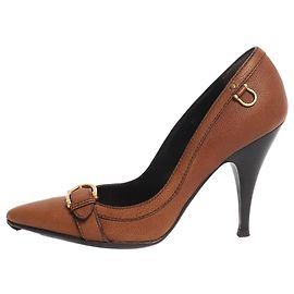 Burberry Brown pointed-toe pumps - size EU 36 (UK 3) Brown