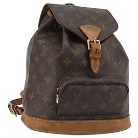 LOUIS VUITTON Monogram Montsouris MM Backpack M51136 LV Outro