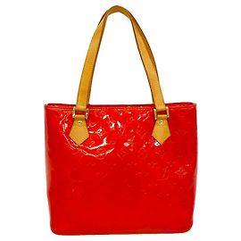 Bolso Tote Louis Vuitton Vernis Houston M91092 Rouge Roja