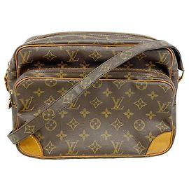 Sac à épaule Nile Monogram Louis Vuitton Marron