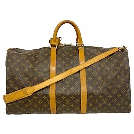 Borsa Boston Louis Vuitton Marrone
