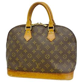 Borsa Louis Vuitton Alma Monogram Marrone
