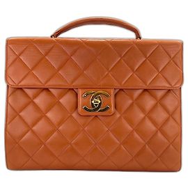 Bolsa Chanel Matelassé em Laranja Laranja