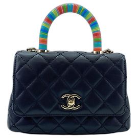 Sac à main Chanel Mini Matelassé Noir