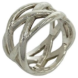 Tiffany & Co Tiffany Vintage Celtic Knot Ring Silber