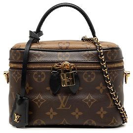 Louis Vuitton Brown Monogram Reverse Vanity PM Marrom