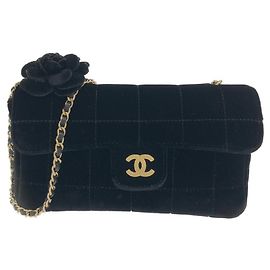 Borsa a tracolla Chanel 16780 Nera Nero