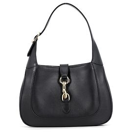 Sac à épaule Jackie Small en cuir Gucci Noir