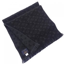 Cachecol Louis Vuitton Monogram Classic Preto