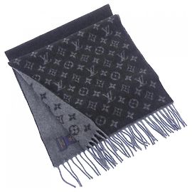 Estola Monogram Gradient Louis Vuitton Marrom Preto