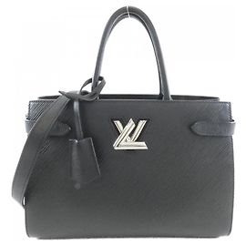 Louis Vuitton Epi Twist Tote Handtasche Schwarz