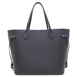 Louis Vuitton Epi Neverfull MM Handbag Black
