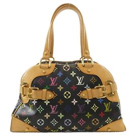 Louis Vuitton Multicolor Claudia Schultertasche Schwarz