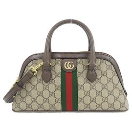 Bolsa Gucci Ophidia Marrom Bege
