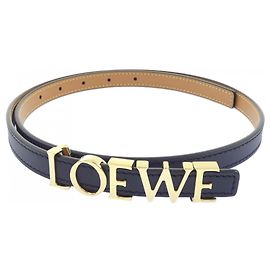 Cinto Loewe Standard Black Preto