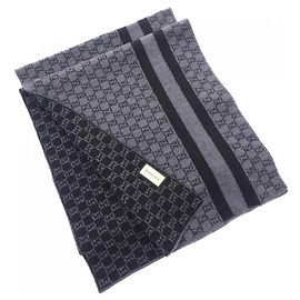 Gucci 438253 3G206 Stole Marrone Nero