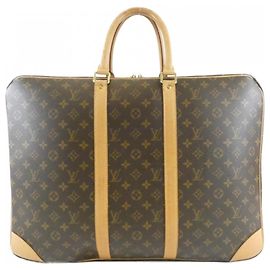 Louis Vuitton Monogram Sirius Handbag Brown