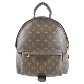 Louis Vuitton Monogram Palm Springs Backpack MM Brown