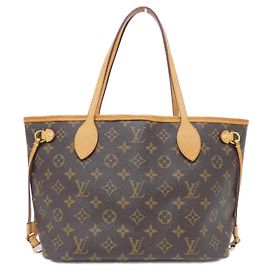 mala Louis Vuitton Monogram Neverfull PM Marrom Rosa