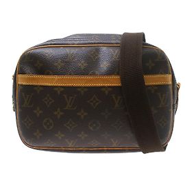 Louis Vuitton Reporter Monogram PM Castaño