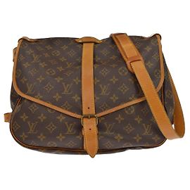 Louis Vuitton Saumur Monogram 35 Marron