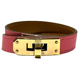 Hermès Pulseira Hermes Double Tour Mini Kelly Outro