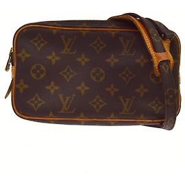 Louis Vuitton Marly Monogram MM Marrone