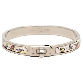 Hermès Bracciale Hermes Mini Click Kelly PM Argento Multicolore