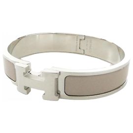 Hermès Pulseira Charm Hermes Click H PM 700001FP Bege
